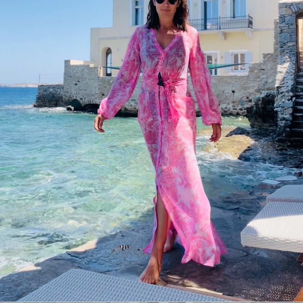 Guess, Ls Bre Maxi Duster D View 3